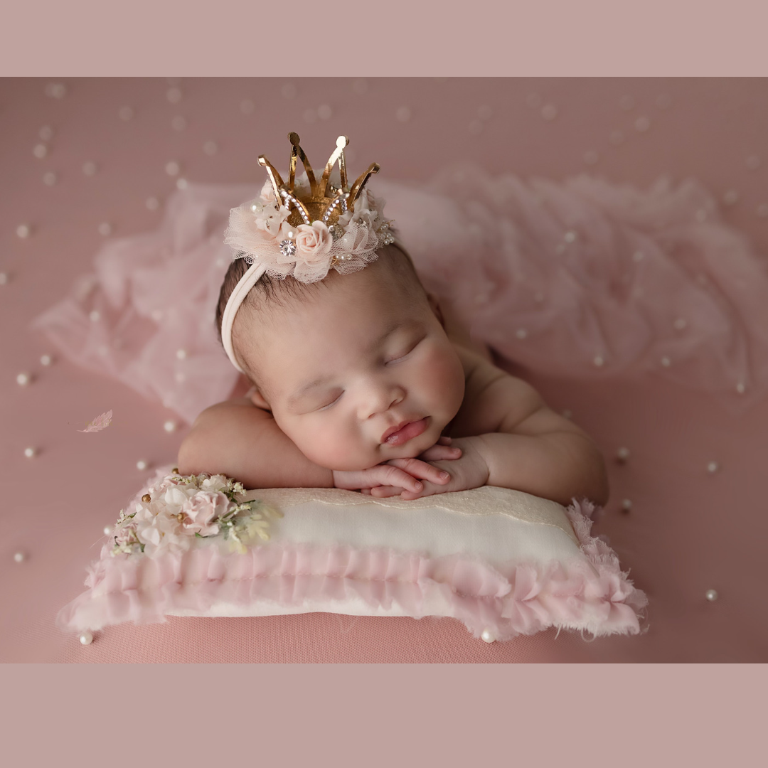 Newborn tiara hot sale headband