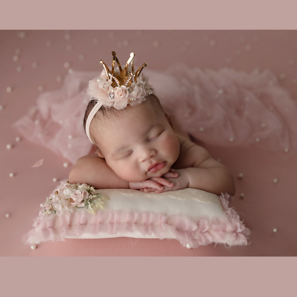 Baby crown discount headband