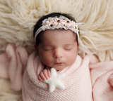 Pink & Gold Starry Headband